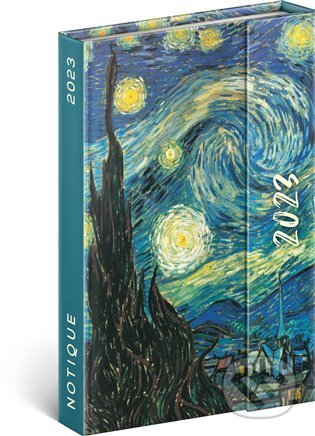 Týdenní magnetický diář Vincent van Gogh 2023, Presco Group, 2022