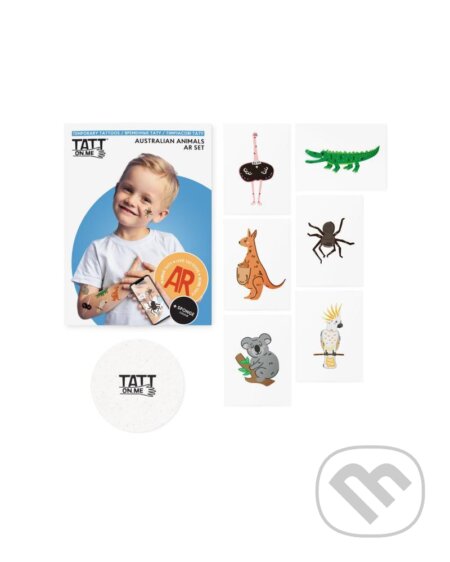 TATTonMe Živé tetovačky pre deti Austrálske zvieratá
