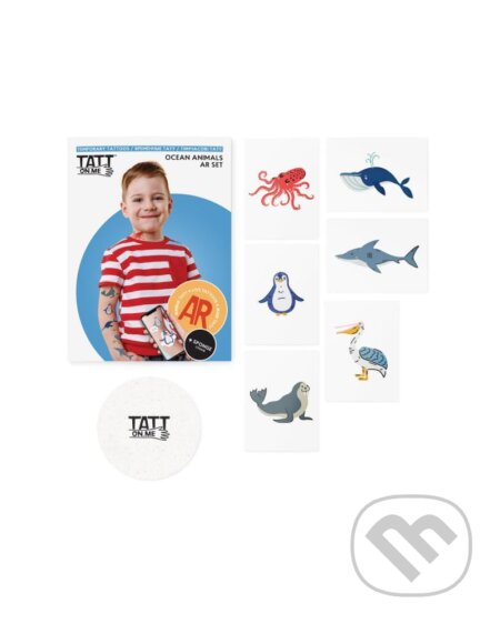 TATTonMe Živé tetovačky pre deti Morské zvieratá
