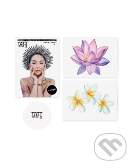 TATTonMe Tetovačky pre ženy Bali kvety sada