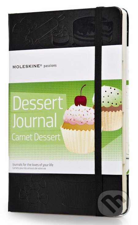 Moleskine Passions - stredný Dessert zápisník (na recepty), Moleskine