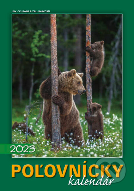 Nástenný Poľovnícky kalendár 2023, Spektrum grafik, 2022