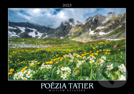 Nástenný kalendár Poézia Tatier 2023, Spektrum grafik, 2022