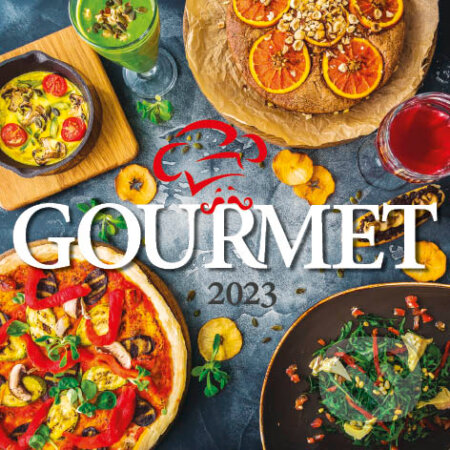 Nástenný poznámkový kalendár Gourmet 2023, Spektrum grafik, 2022