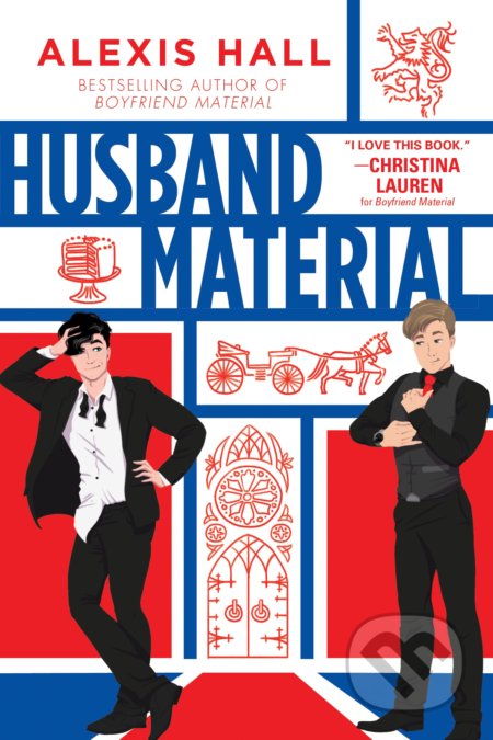 Husband Material - Alexis Hall, Sourcebooks Casablanca, 2022