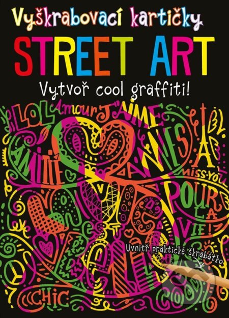 Vyškrabovací kartičky: Street art - Kolektiv, CPRESS, 2022