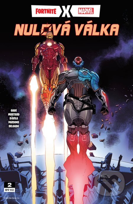 Fortnite x Marvel: Nulová válka 2 - Christos Gage, Donald Mustard, Sergio Davila (ilustrátor), Crew, 2022