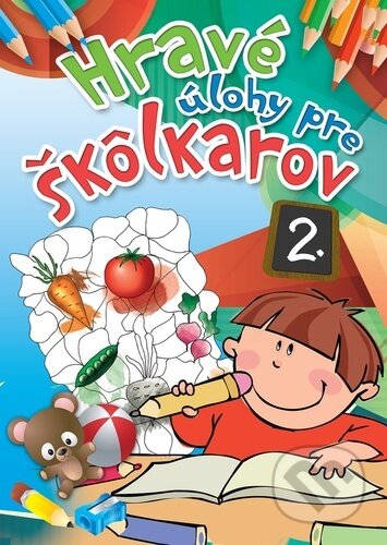 Kniha: Hravé úlohy pre škôlkárov 2. (EX book)