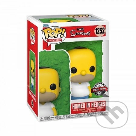 Funko POP Animation: Simpsons - Homer in Hedges (exclusive special edition), Funko, 2022