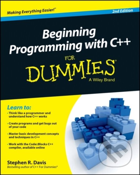 E-kniha: Beginning Programming with C++ For Dummies (Stephen R. Davis). Wiley, 2014