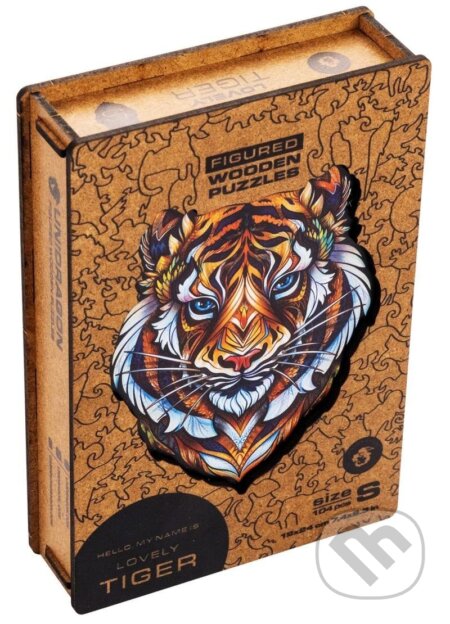 Tyger S (Unidragon drevené puzzle) - puzzle z kategorie Zvířata