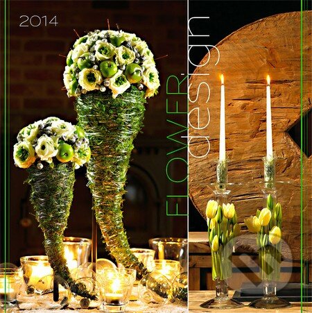 Flower design 2014 (nástenný kalendár), Spektrum grafik, 2013