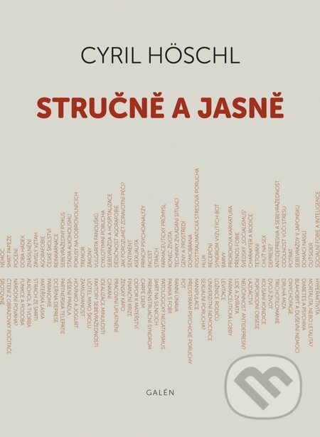 E-kniha: Stručně a jasně (Cyril Höschl). Galén, 2013