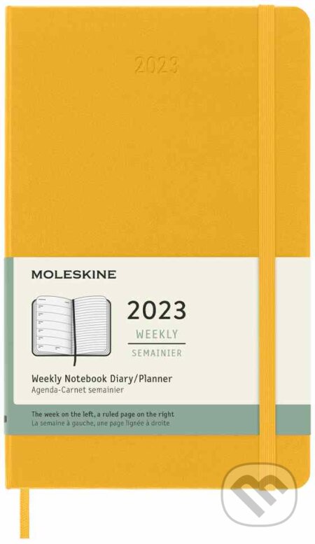 Moleskine – 12-mesačný plánovací oranžový diár 2023, Moleskine, 2022