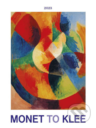 Nástenný kalendár Monet to Klee 2023, Spektrum grafik, 2022