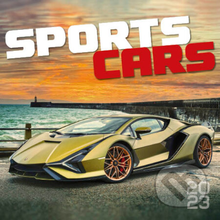 Nástenný kalendár Sports cars, Spektrum grafik, 2022