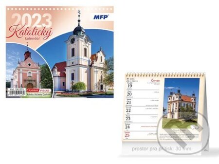 Mini Katolický 2023 - stolní kalendář, MFP, 2022