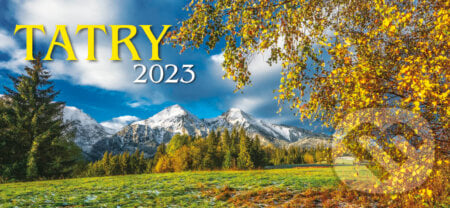 Stolový kalendár Tatry 2023, Spektrum grafik, 2022