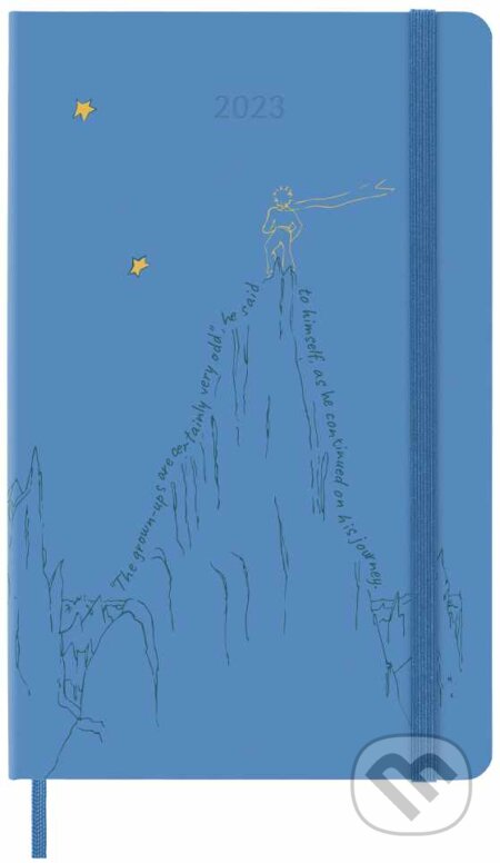 Moleskine – 12-mesačný plánovací diár Le Petit Prince (Malý princ) 2023 - Mountain, Moleskine, 2022