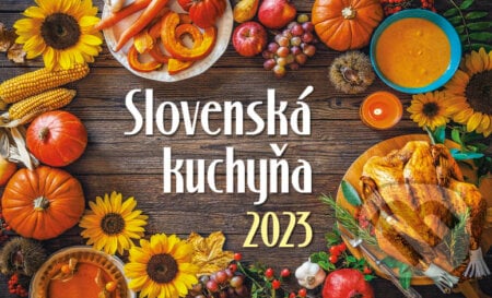 Stolový kalendár Slovenská kuchyňa 2023, Spektrum grafik, 2022