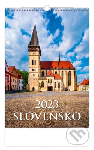 Slovensko 2023 - nástenný kalendár, Helma, 2022
