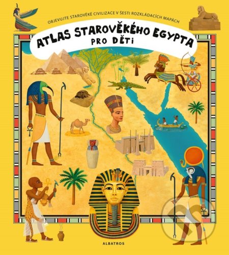 Atlas starověkého Egypta pro děti - Oldřich Růžička, Tomáš Tůma (ilustrátor), Albatros, 2022