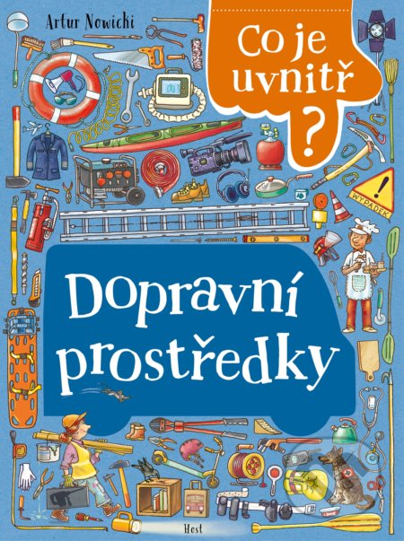 Dopravní prostředky - Artur Nowicki (Ilustrátor), Host, 2022