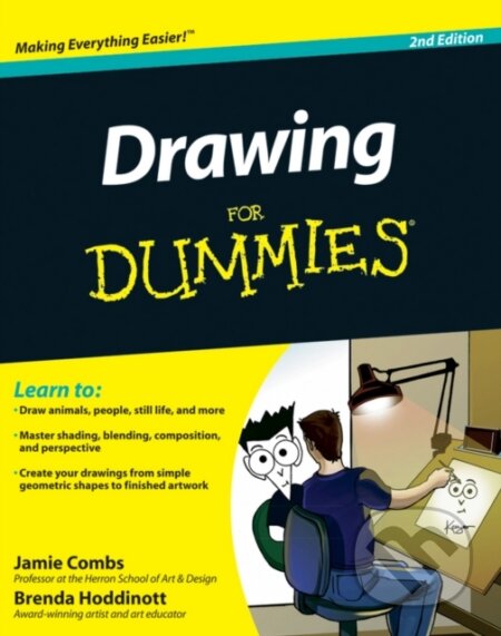 E-kniha: Drawing For Dummies (Brenda Hoddinott a Jamie Combs). Wiley, 2011