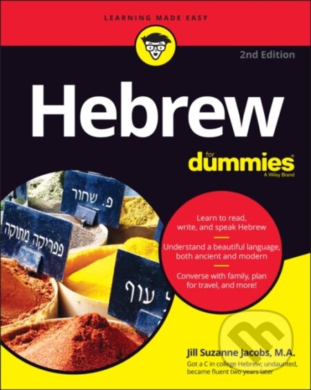 Hebrew For Dummies - Jill Suzanne Jacobs, Wiley, 2022