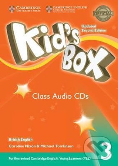 Kid´s Box 3: Class Audio CDs (3) British English, Updated 2nd Edition - Caroline Nixon, Cambridge University Press, 2017