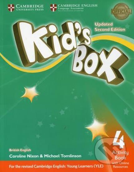 Kid´s Box 4: Activity Book with Online Resources British English,Updated 2nd Edition - Caroline Nixon, Cambridge University Press, 2017