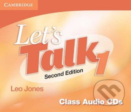 Let´s Talk: Class Audio CDs 1 - Leo Jones, Cambridge University Press, 2007