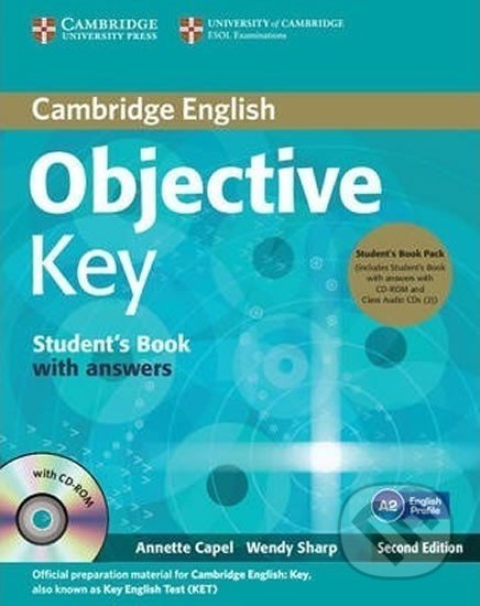 Objective Key Students Book Pack (Students Book with Answers with CD-ROM and Class Audio CDs(2)) - Annette Capel, Cambridge University Press, 2013