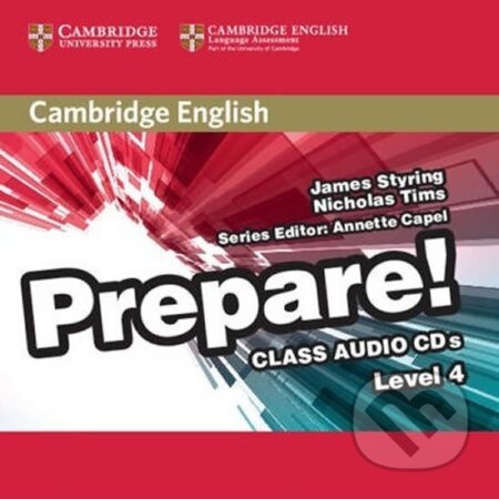 Obálka – Prepare 4/B1: Class Audio: CDs (2)
