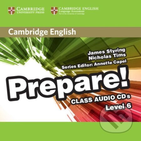 Obálka – Prepare 6/B2: Class Audio: CDs (2)