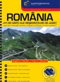 Road Atlas of Romania 1:300 000, Cartographia, 2010