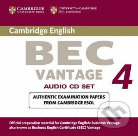 Cambridge BEC 4 Vantage Audio CDs (2) : Examination Papers from University of Cambridge ESOL Examinations, Cambridge University Press