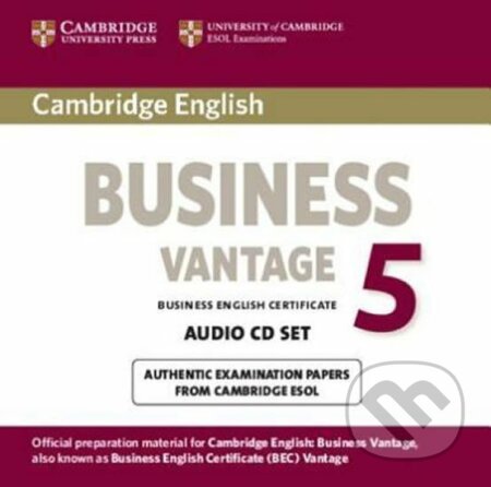 Cambridge BEC 5 Vantage: Audio CD, Cambridge University Press, 2012