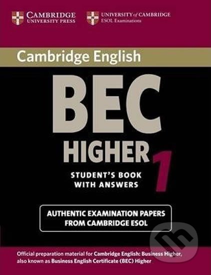 Cambridge BEC Higher 1, Cambridge University Press, 2002