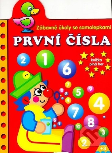 Zábavné úkoly se samolepkami: PRVNÍ ČÍSLA (knížka plná her) - kniha z kategorie Naučné knihy