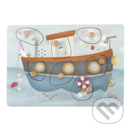 Vkladacie puzzle so zvukom - Námornícky záliv - puzzle z kategorie Maxi dílky