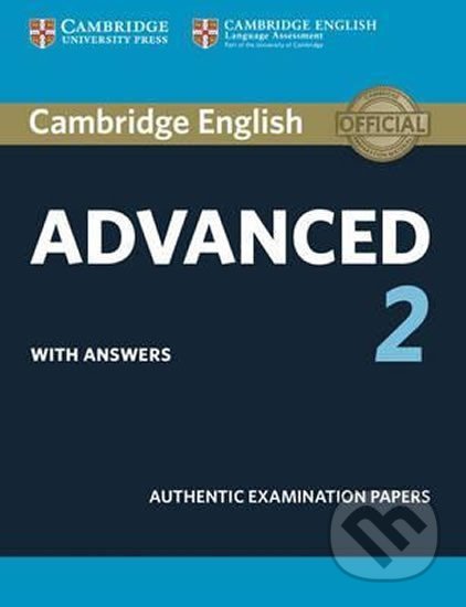 Cambridge English Advanced 2 Student´s Book with answers, Cambridge University Press, 2016