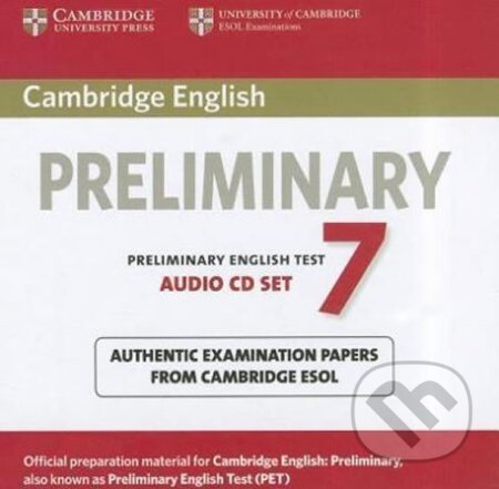 Cambridge English Preliminary PET 7: B1 Audio CDs (2), Cambridge University Press, 2012