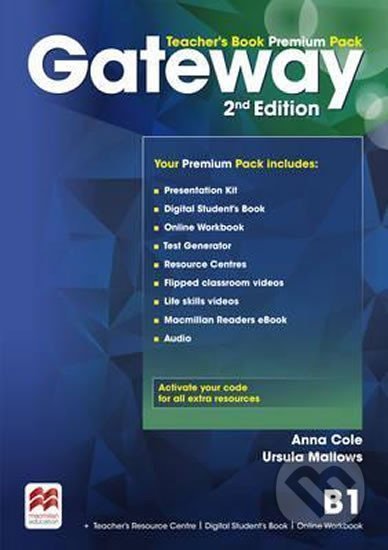Gateway B1: Teacher´s Book Premium Pack, 2nd edition - Anna Cole, Cambridge University Press, 2016