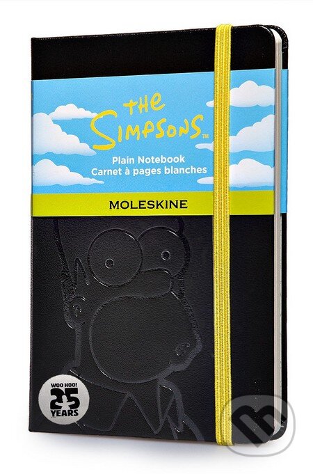 Moleskine – zápisník Simpsonovci (malý, čierny, čistý), Moleskine, 2014