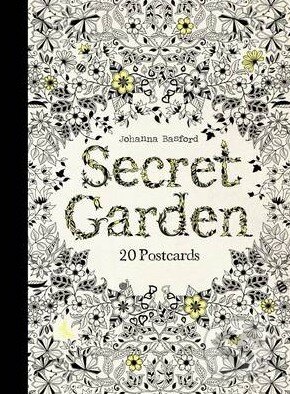 Secret Garden: 20 Postcards - Johanna Basford, Laurence King Publishing, 2014