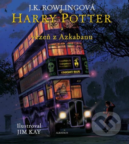 Harry Potter a vězeň z Azkabanu - J. K. Rowling, Jim Kay (ilustrácie), Albatros CZ, 2022