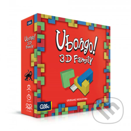 Ubongo 3D Family - druhá edice, Albi, 2022