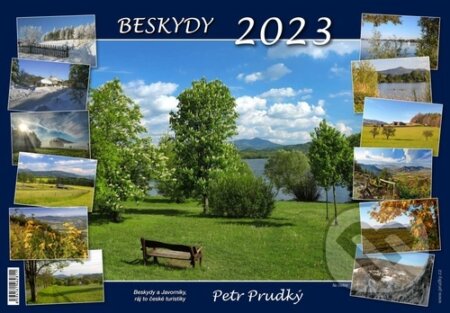 Nástěnný kalendář Beskydy 2023 - Petr Prudký, Petr Prudký, 2022