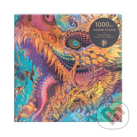 Paperblanks - puzzle Humming Dragon (1000 dielikov) - puzzle z kategorie Multi puzzle